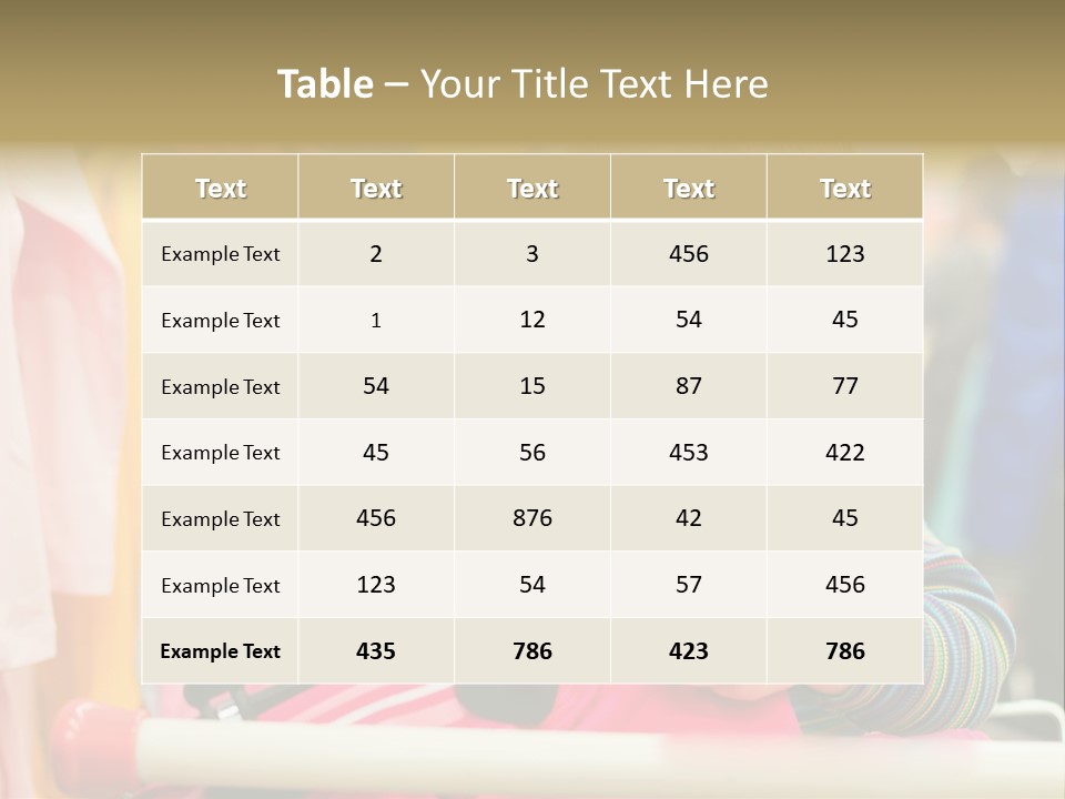 People Trolley Person PowerPoint Template