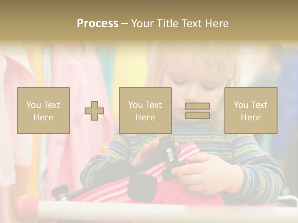 People Trolley Person PowerPoint Template