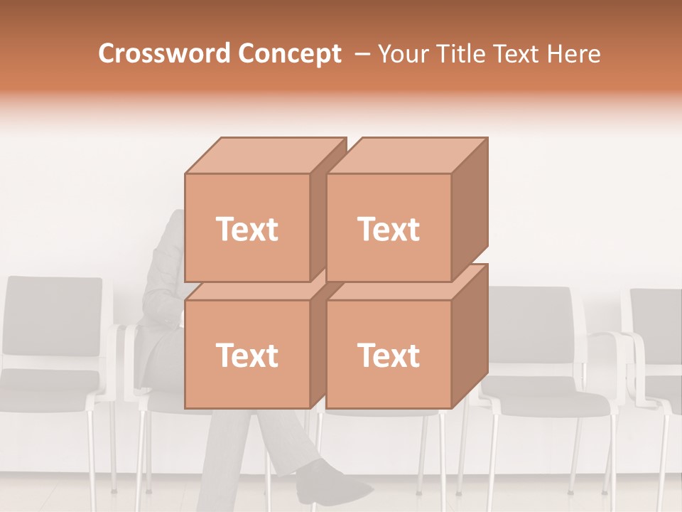 Suit Business Travel Grey PowerPoint Template