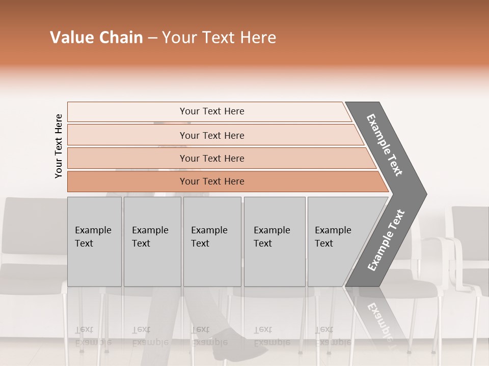 Suit Business Travel Grey PowerPoint Template