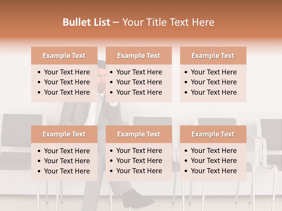 Suit Business Travel Grey PowerPoint Template