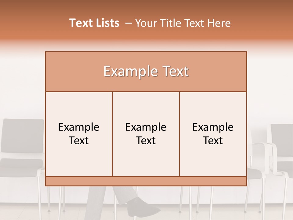 Suit Business Travel Grey PowerPoint Template