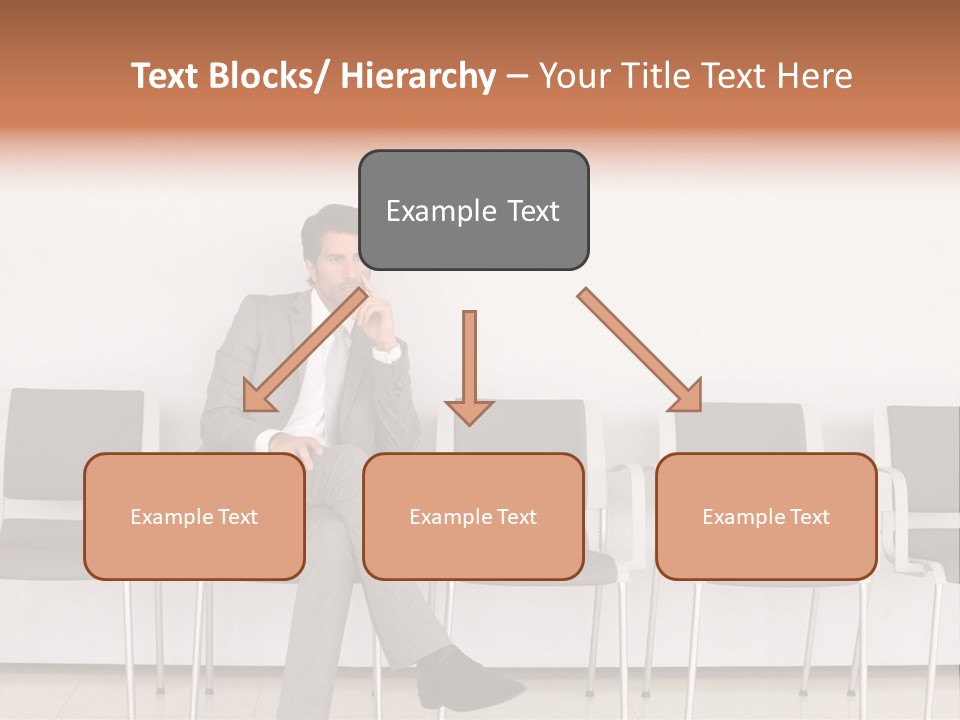 Suit Business Travel Grey PowerPoint Template