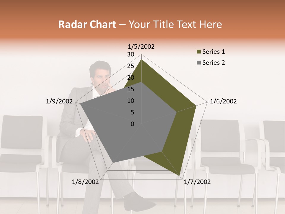 Suit Business Travel Grey PowerPoint Template
