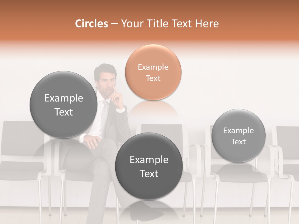 Suit Business Travel Grey PowerPoint Template