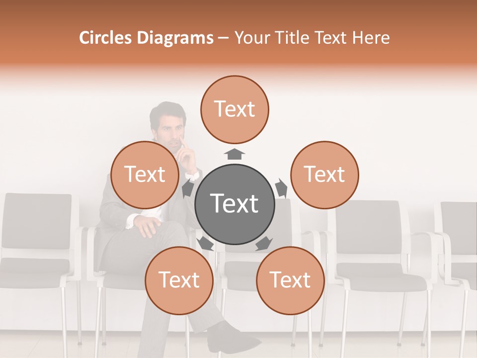 Suit Business Travel Grey PowerPoint Template