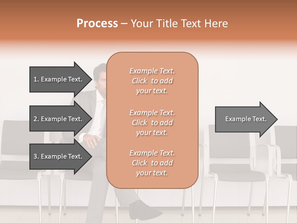 Suit Business Travel Grey PowerPoint Template