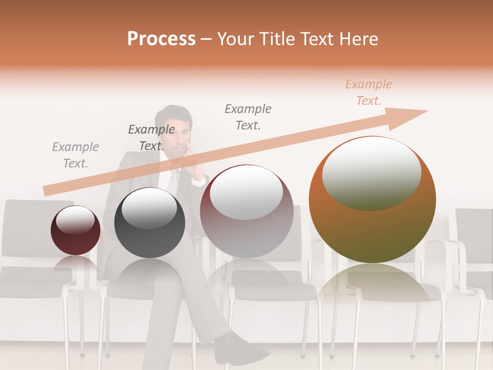 Suit Business Travel Grey PowerPoint Template