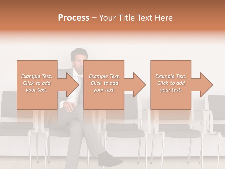 Suit Business Travel Grey PowerPoint Template