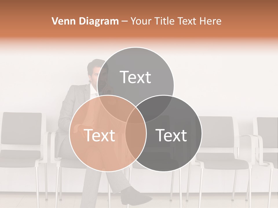 Suit Business Travel Grey PowerPoint Template