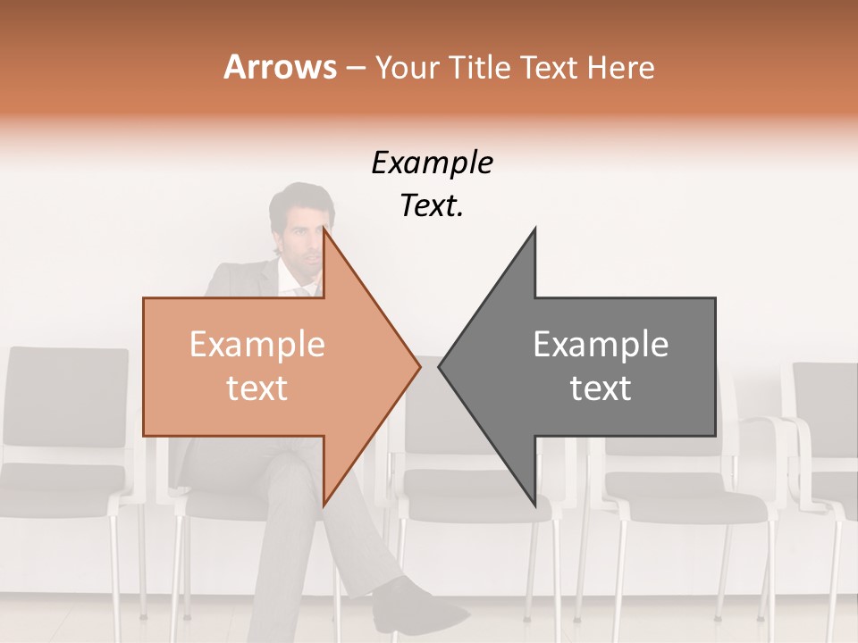 Suit Business Travel Grey PowerPoint Template