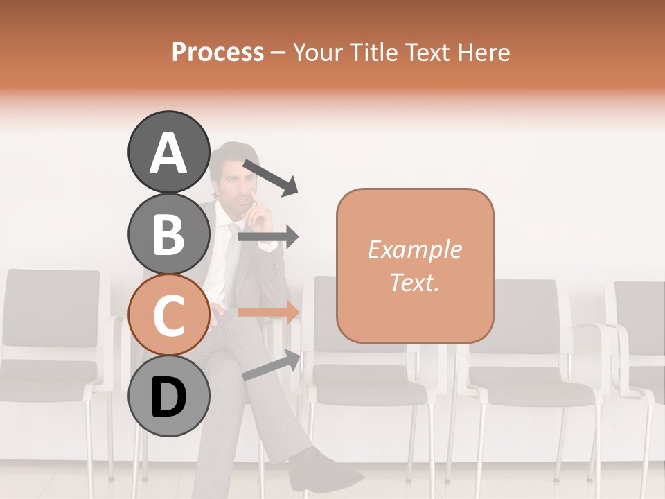 Suit Business Travel Grey PowerPoint Template