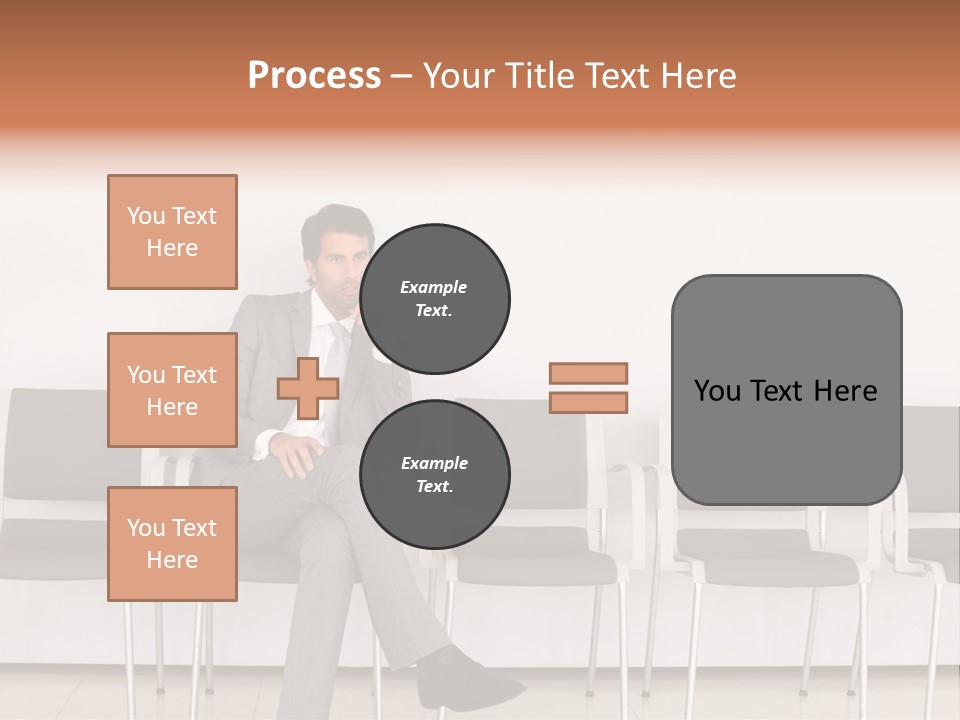 Suit Business Travel Grey PowerPoint Template