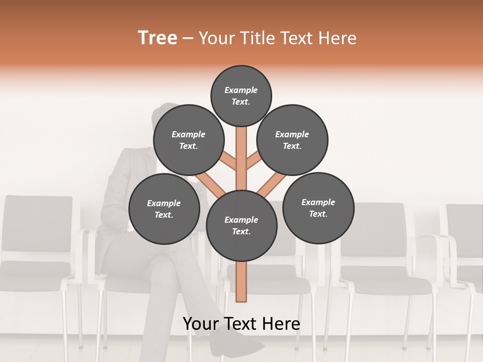 Suit Business Travel Grey PowerPoint Template