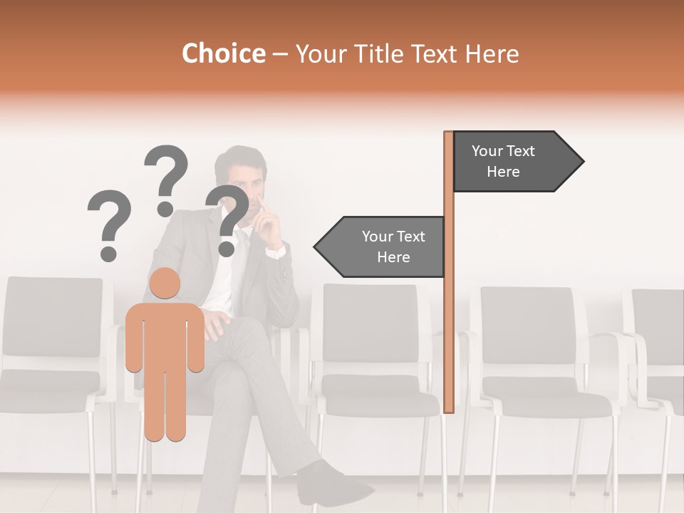 Suit Business Travel Grey PowerPoint Template