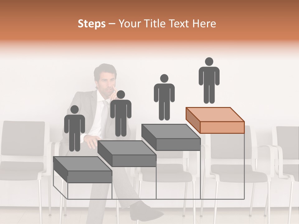 Suit Business Travel Grey PowerPoint Template