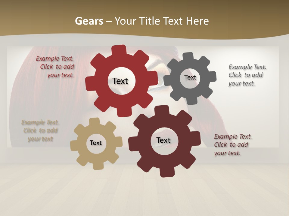 Floor Artwork Banner PowerPoint Template