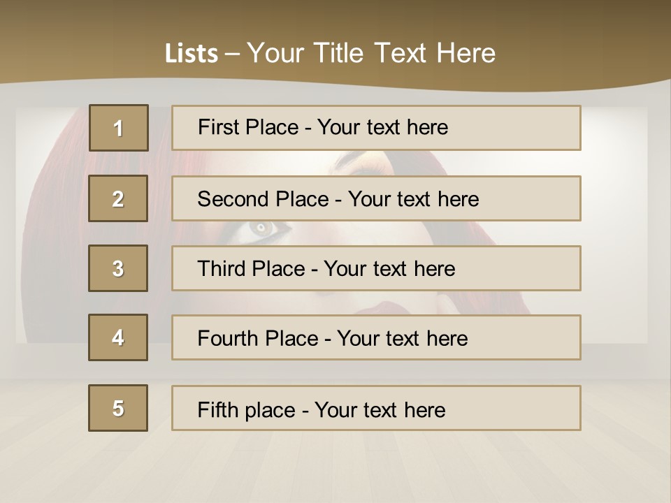 Floor Artwork Banner PowerPoint Template