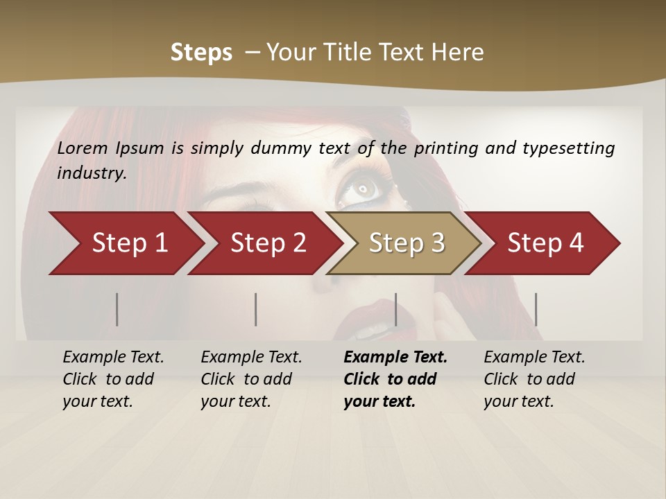 Floor Artwork Banner PowerPoint Template