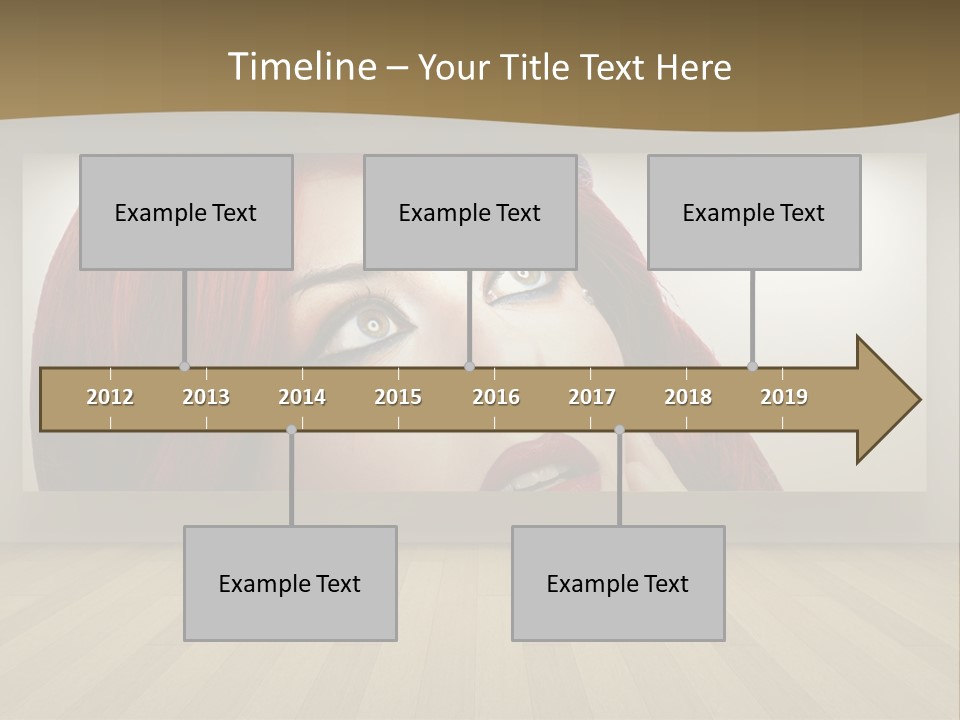 Floor Artwork Banner PowerPoint Template