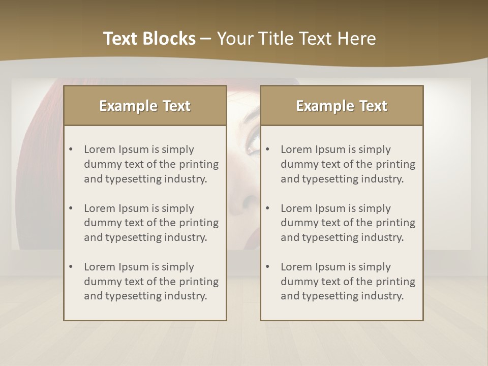 Floor Artwork Banner PowerPoint Template