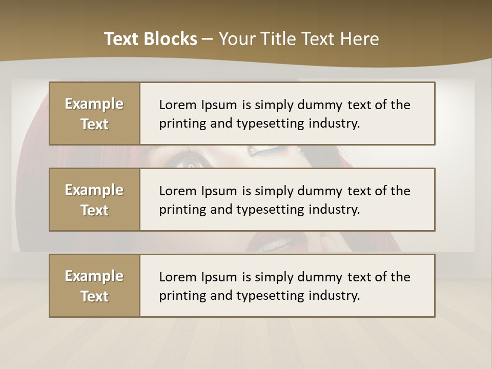 Floor Artwork Banner PowerPoint Template