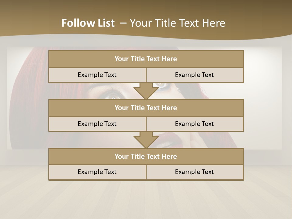 Floor Artwork Banner PowerPoint Template