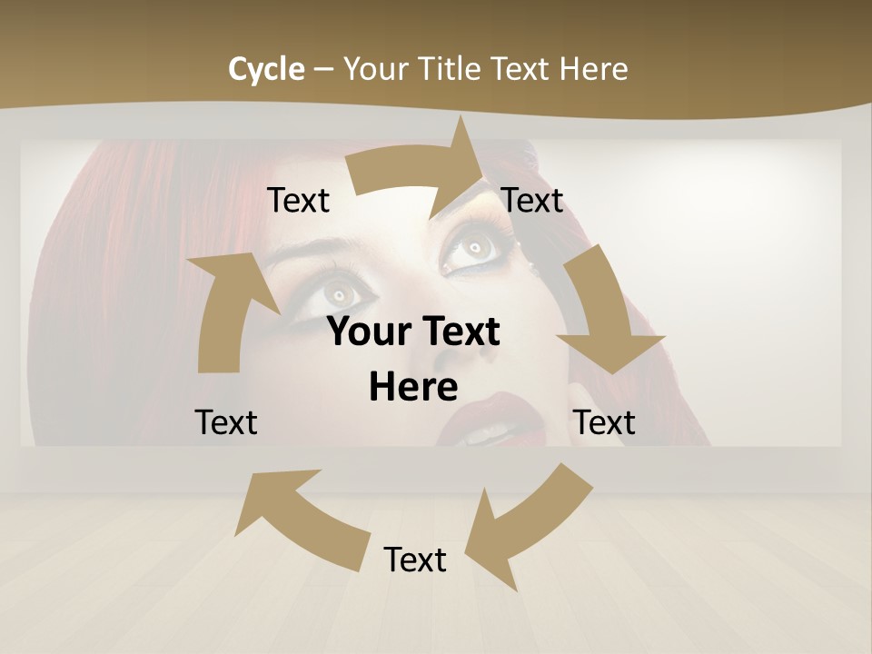 Floor Artwork Banner PowerPoint Template