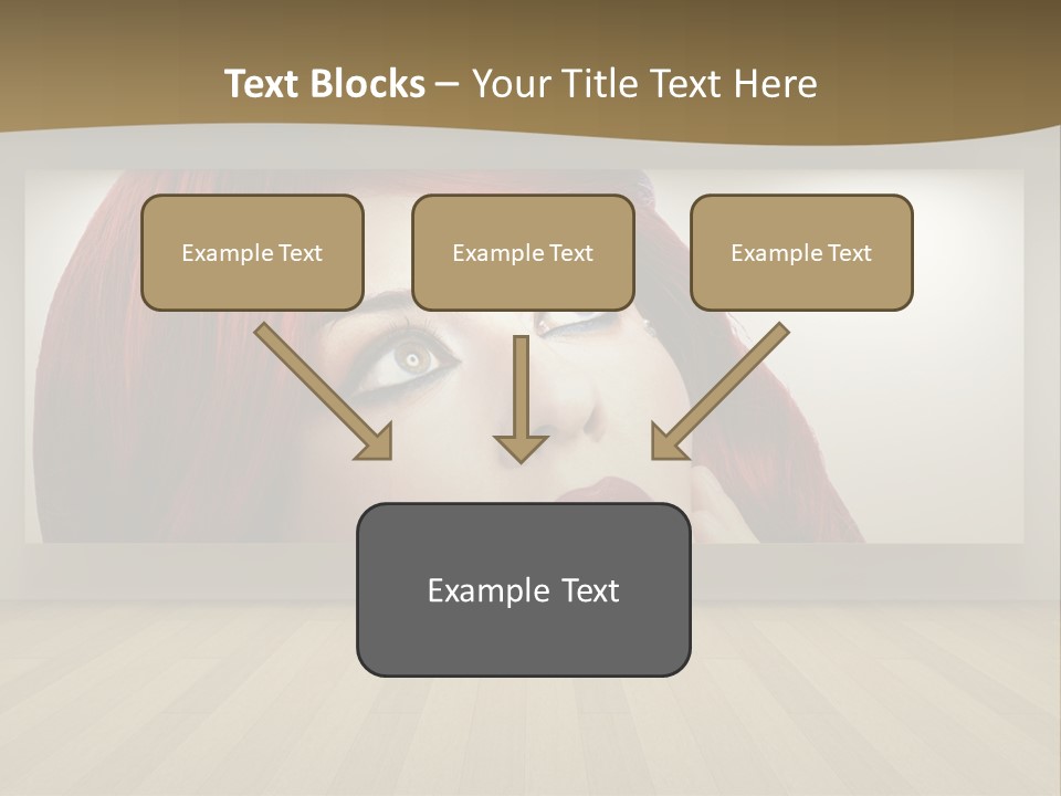 Floor Artwork Banner PowerPoint Template