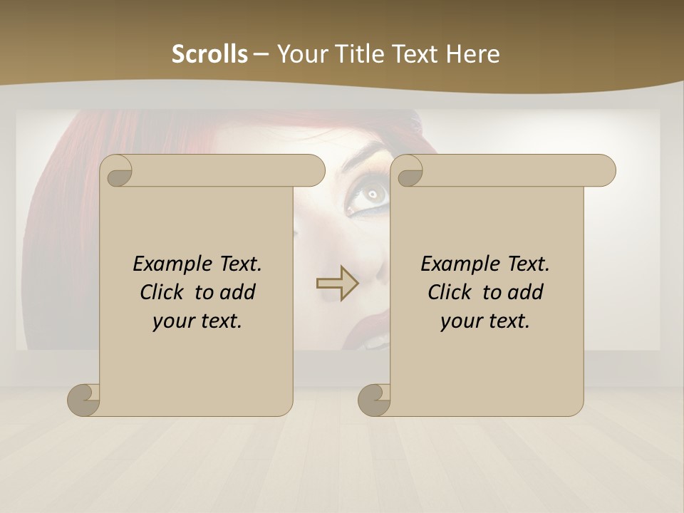 Floor Artwork Banner PowerPoint Template