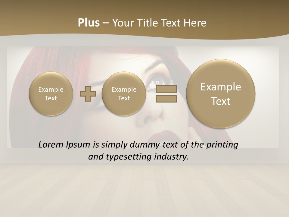 Floor Artwork Banner PowerPoint Template