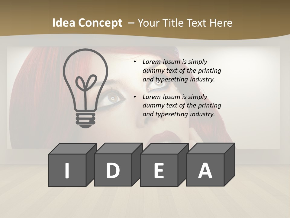 Floor Artwork Banner PowerPoint Template