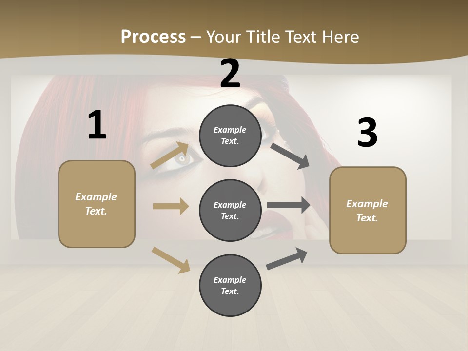 Floor Artwork Banner PowerPoint Template