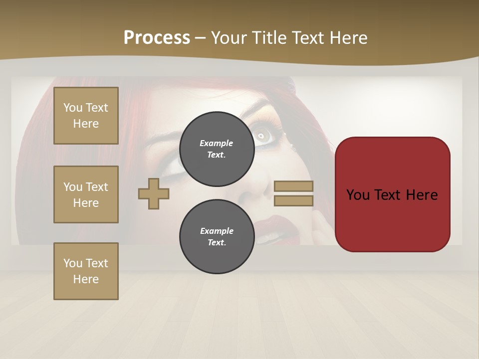 Floor Artwork Banner PowerPoint Template