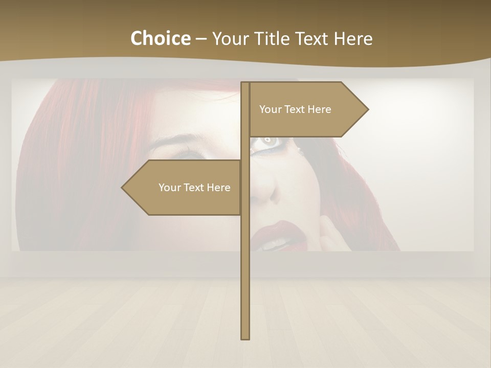 Floor Artwork Banner PowerPoint Template