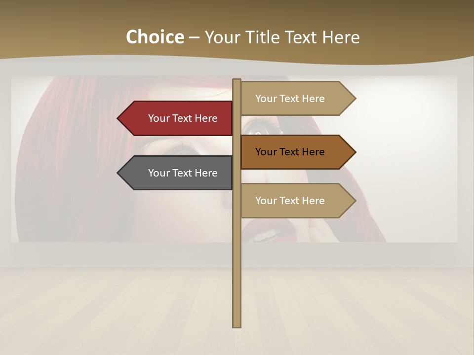 Floor Artwork Banner PowerPoint Template