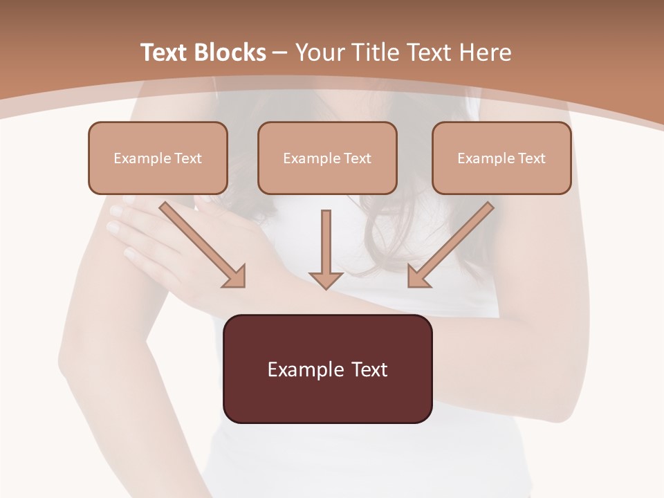 White Background Hand Moisturizer PowerPoint Template