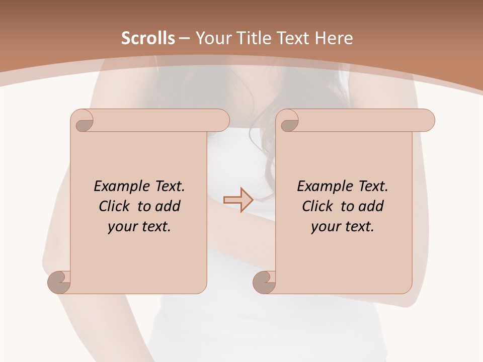 White Background Hand Moisturizer PowerPoint Template