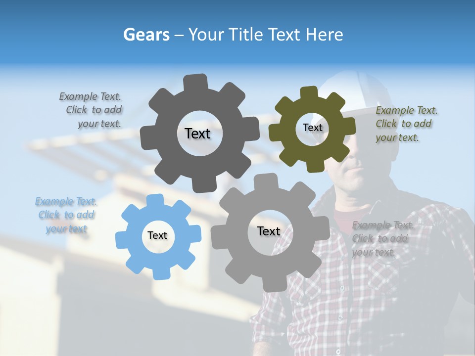 Employees Site Cable PowerPoint Template