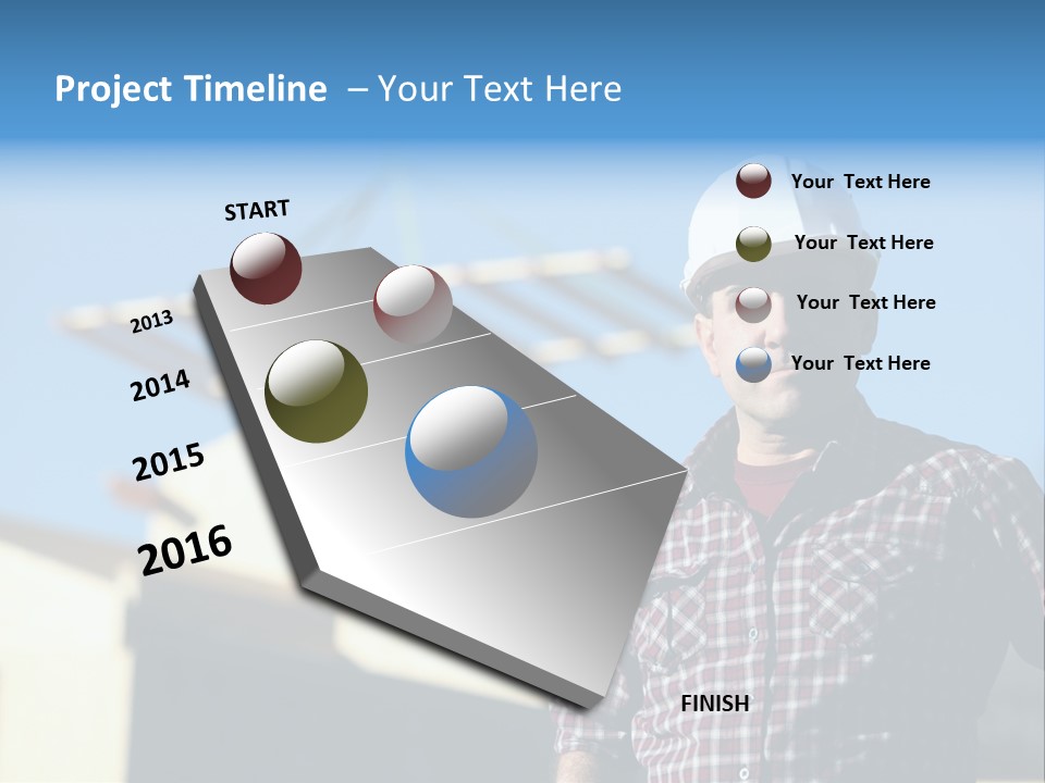 Employees Site Cable PowerPoint Template