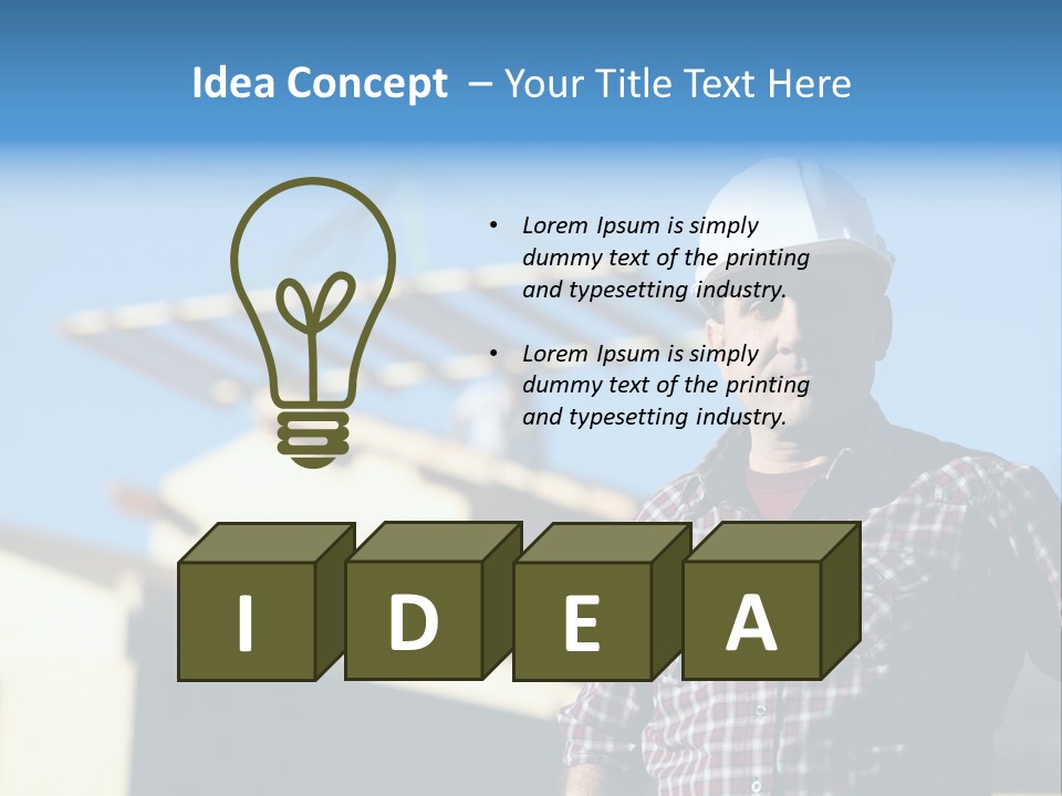 Employees Site Cable PowerPoint Template