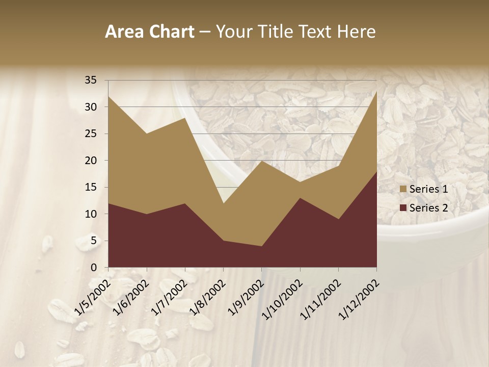 Wooden Dinner Dieting PowerPoint Template
