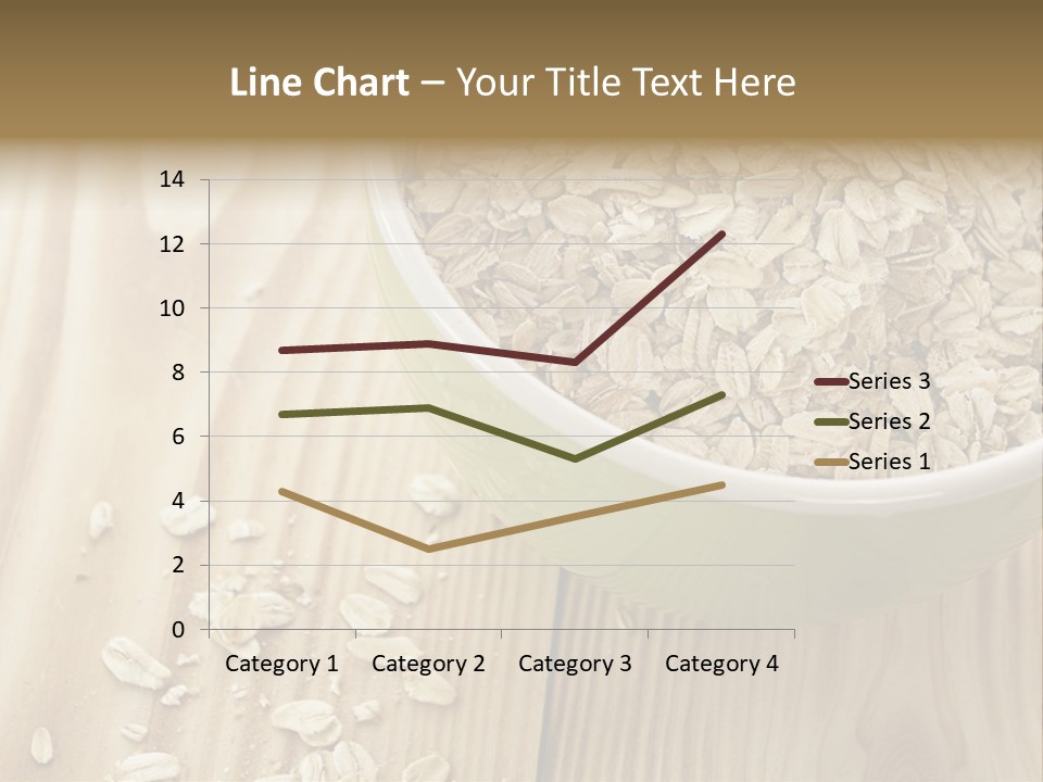 Wooden Dinner Dieting PowerPoint Template