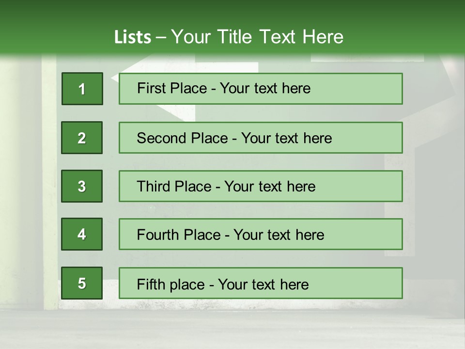 A Man Walking Down A Street Next To A Green Wall PowerPoint Template