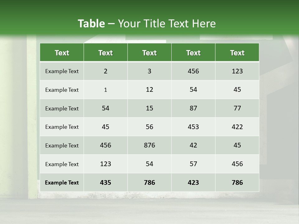 A Man Walking Down A Street Next To A Green Wall PowerPoint Template