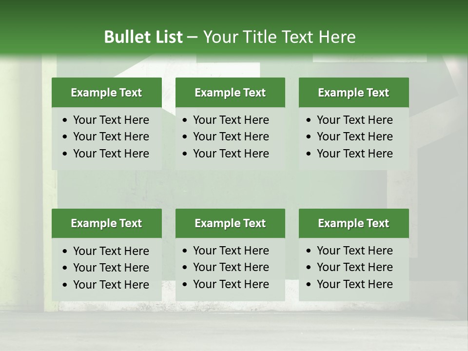 A Man Walking Down A Street Next To A Green Wall PowerPoint Template