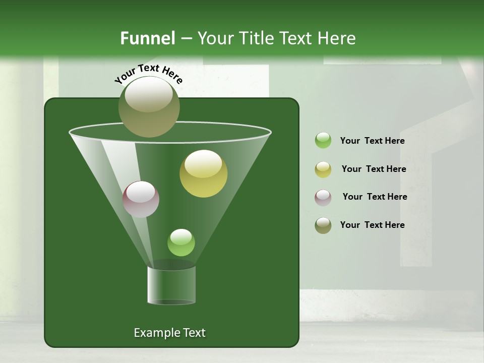 A Man Walking Down A Street Next To A Green Wall PowerPoint Template