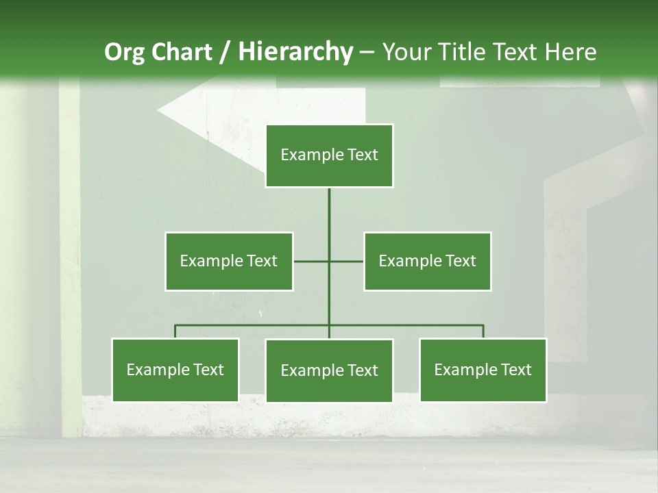 A Man Walking Down A Street Next To A Green Wall PowerPoint Template