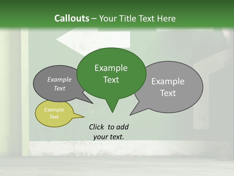 A Man Walking Down A Street Next To A Green Wall PowerPoint Template