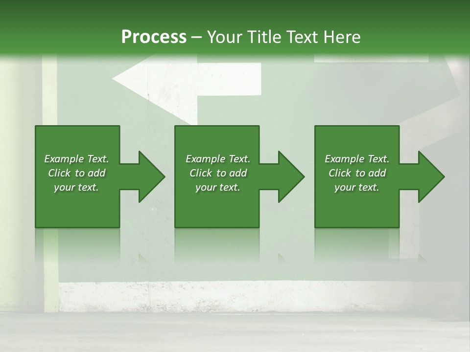 A Man Walking Down A Street Next To A Green Wall PowerPoint Template